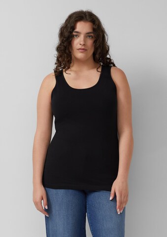 s.Oliver Shirt in Zwart: voorkant