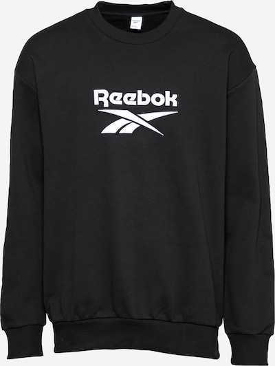 Felpa Reebok Classic di colore nero / bianco, Visualizzazione prodotti