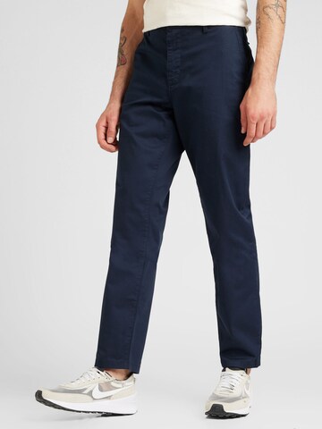 SCOTCH & SODA Regular Chino trousers 'Essentials' in Blue: front
