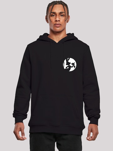 F4NT4STIC Sweatshirt in Black: front