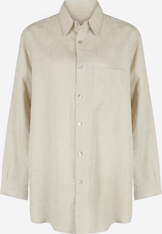 ABOUT YOU REBIRTH STUDIOS Blouse 'Holiday' in Beige: voorkant