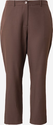 ONLY Carmakoma Regular Chino trousers 'CARTHEA' in Brown: front