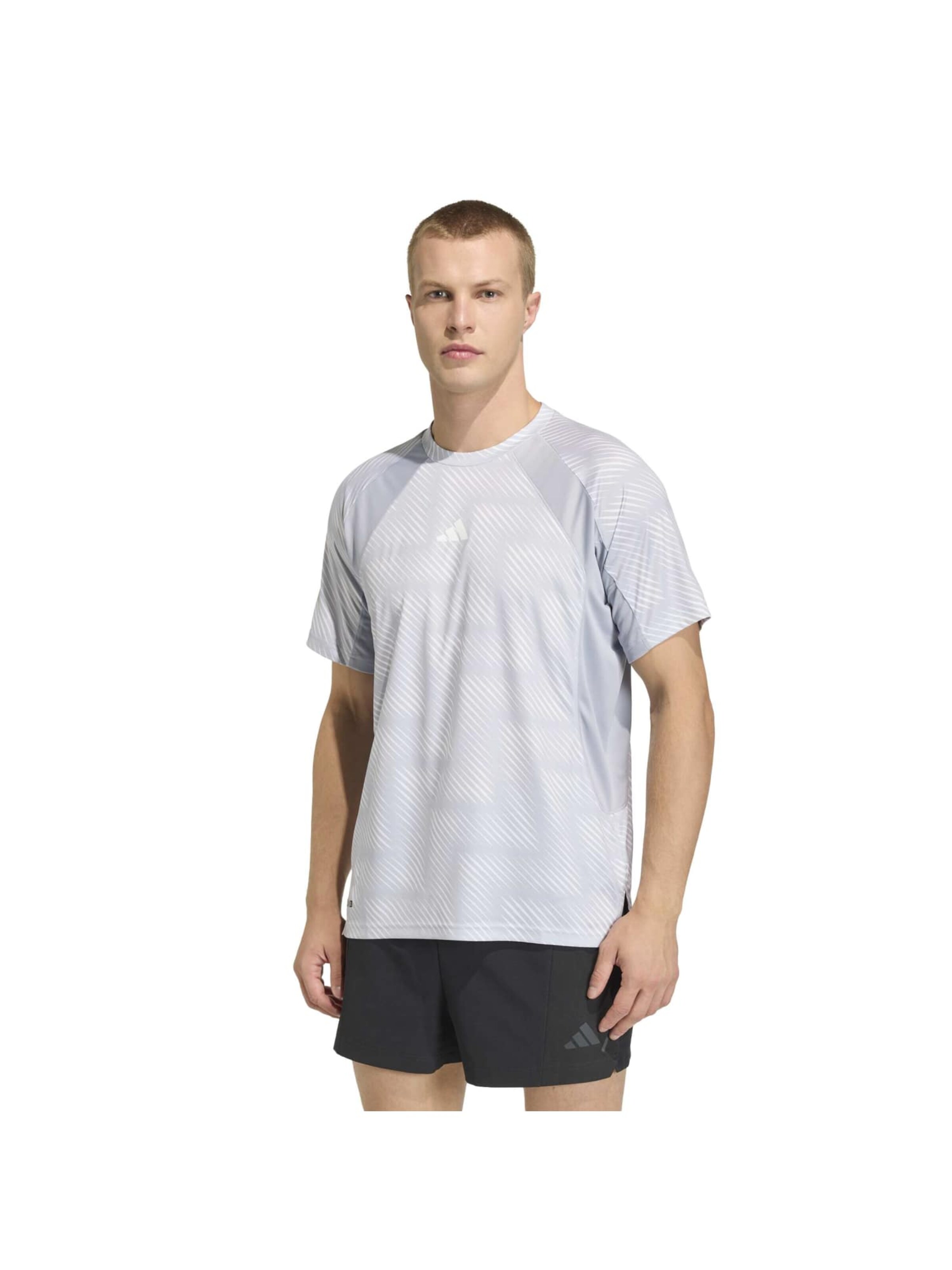 ADIDAS PERFORMANCE Funktionsshirt 'TECH' in Grau: Vorderseite