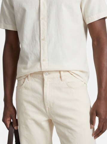 JACK & JONES Baggy Hose 'JPSTALEX NORREBRO' in Weiß