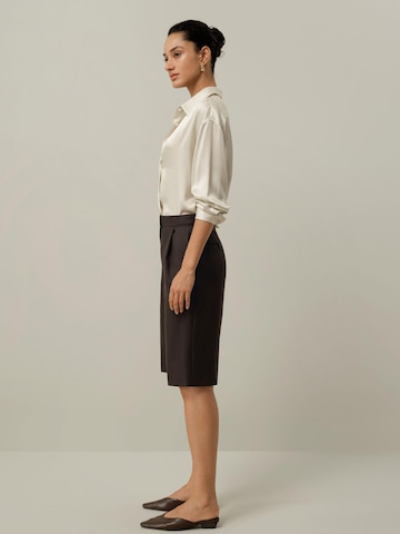 Lilysilk Blouse in Brown