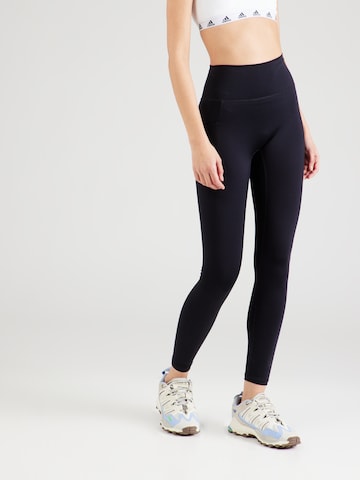 Athlecia Slim fit Workout Pants 'Franz' in Black: front