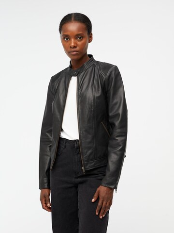 OBJECT Between-Season Jacket 'CHRISTA' in Black: front