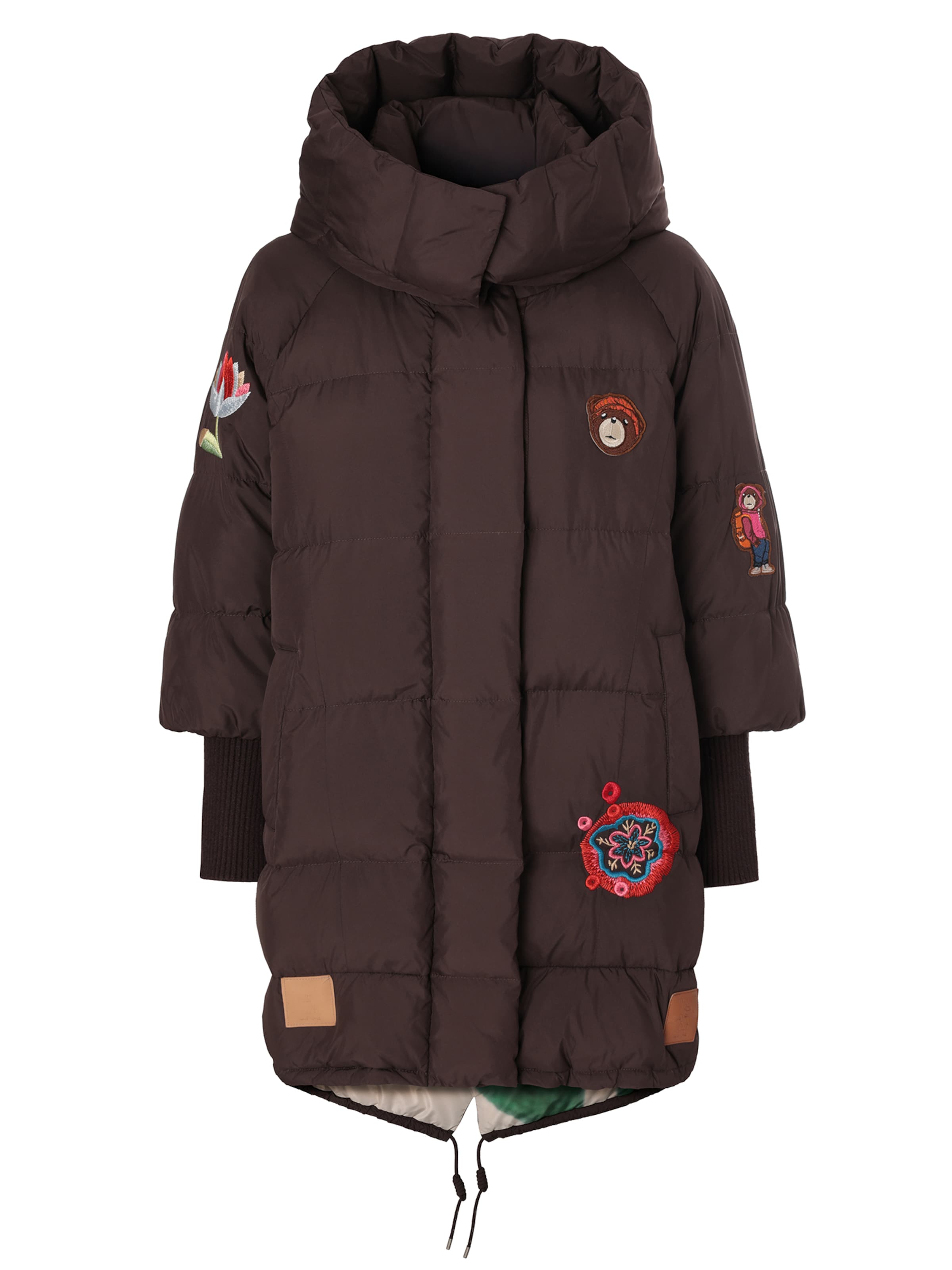 Manteau mi-saison TATUUM en mélange de couleurs : devant