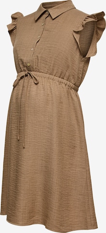 smėlio MAMALICIOUS Palaidinės tipo suknelė 'MLFlow Lia': priekis