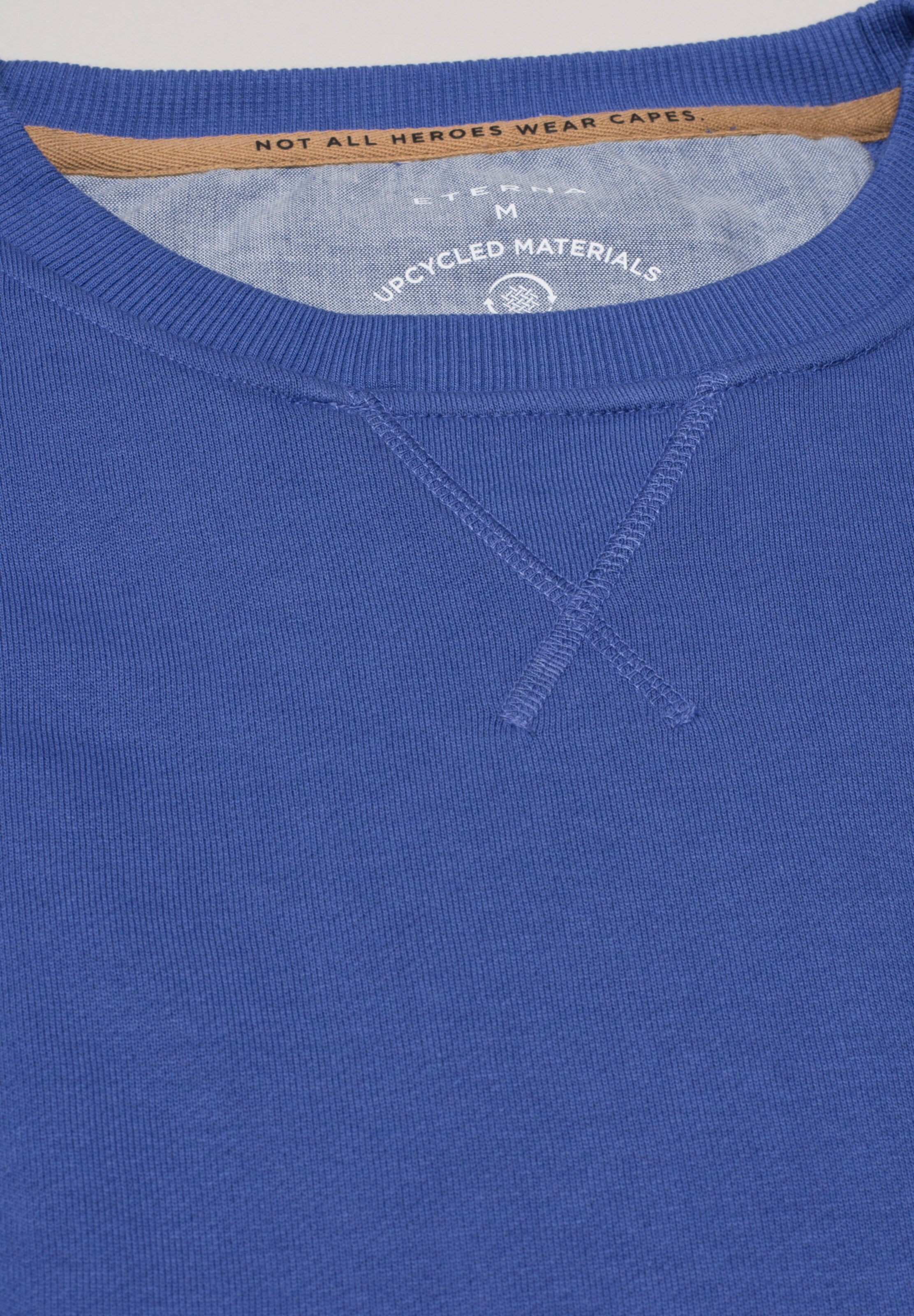 Männer Große Größen ETERNA Sweatshirt in Blau - LJ04694 Männer Große Größen ETERNA Sweatshirt in Blau - LJ04694