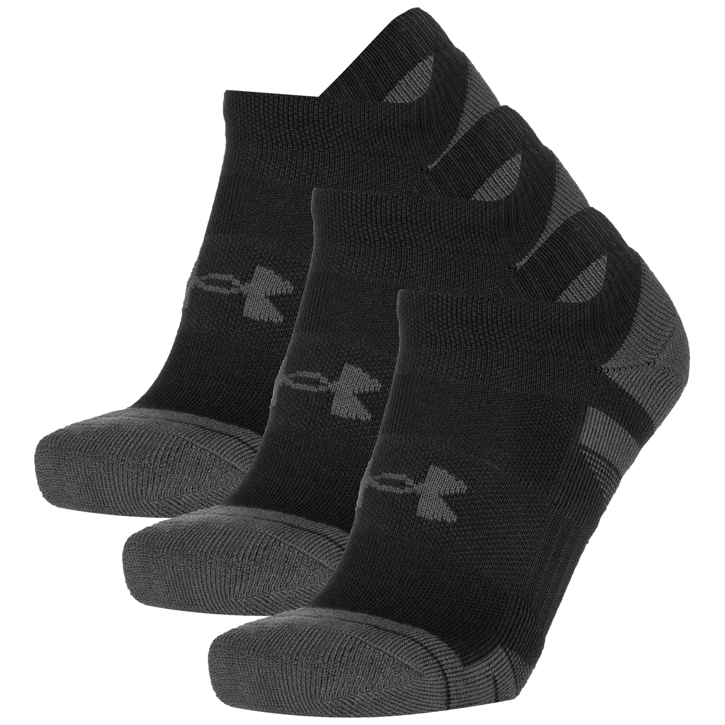 UNDER ARMOUR Sports socks 'Performance Tech' in Black: front