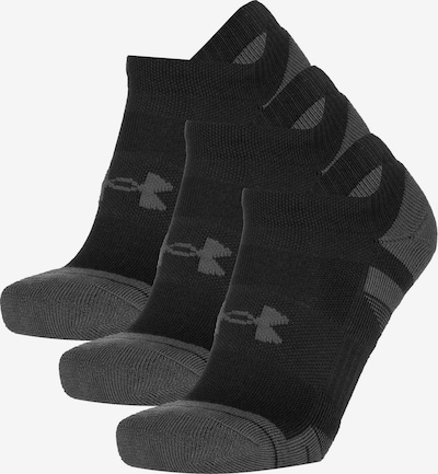 UNDER ARMOUR Sports socks in Grey / Black, Item view