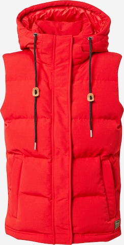 Superdry Vest 'EVEREST' in Red: front