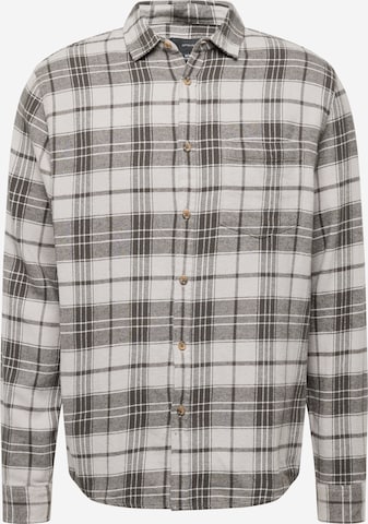 Cotton On Button Up Shirt 'CAMDEN' in Grey: front