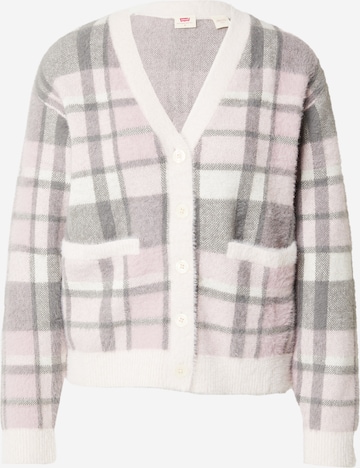 LEVI'S ® Gebreid vest 'Betty Cardigan Pocketed' in Roze: voorkant