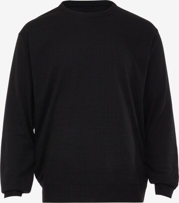 Pull-over RAIDO en noir : devant