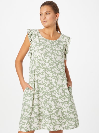 Rochie de vară 'Elsa' ZABAIONE pe verde pastel / alb, Vizualizare model