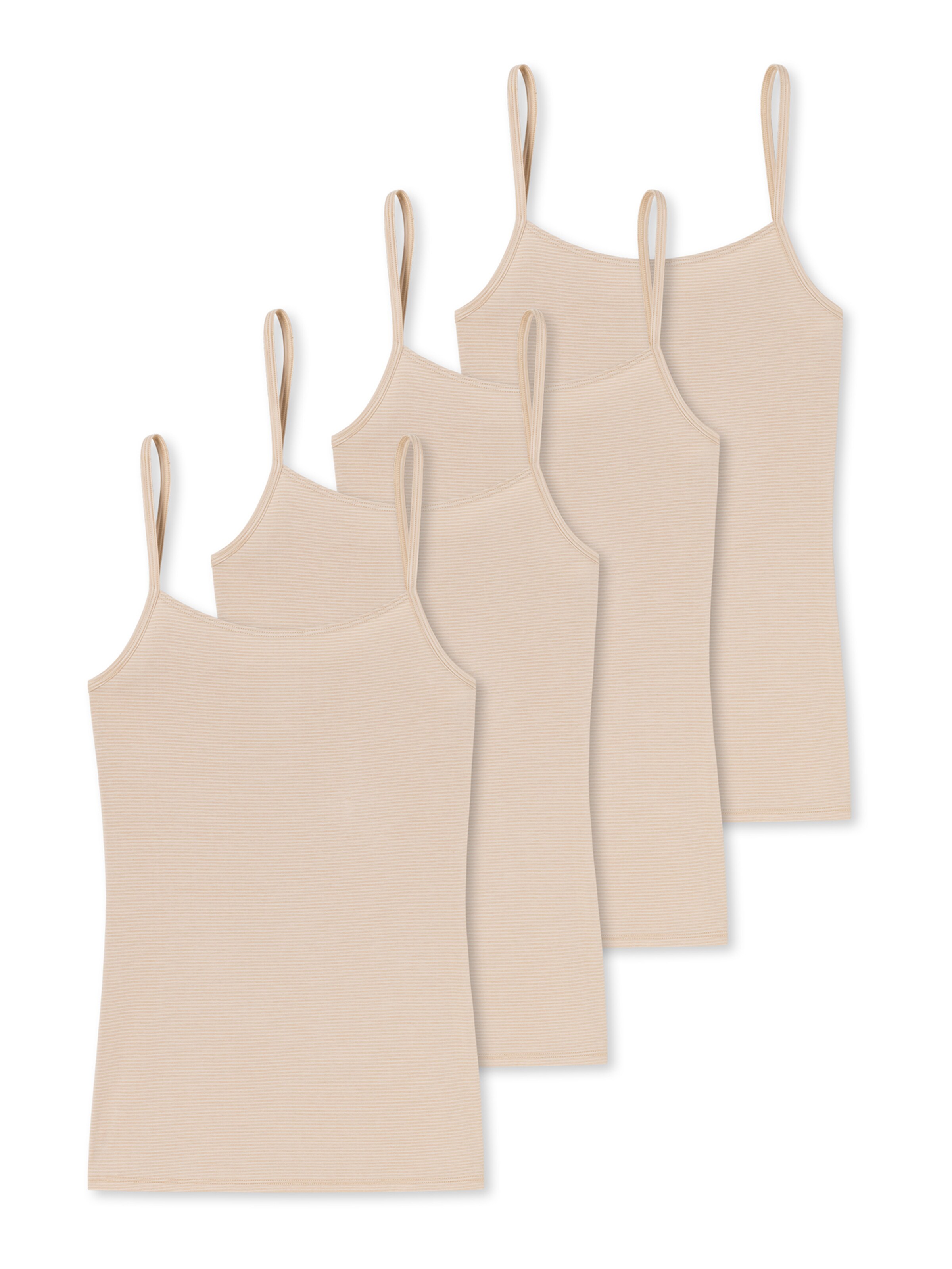 Maillot de corps 'Essentials' SCHIESSER en beige : devant