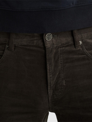 PME Legend Regular Byxa 'PME Legend Nightflight regular fit pants in corduroy' i grå
