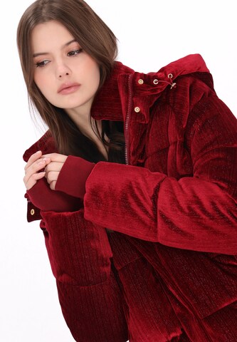 myMo at night Wintermantel in Rot