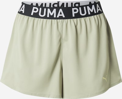 PUMA Sportske hlače 'STRONG 3' u pastelno zelena / crna / bijela, Pregled proizvoda