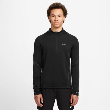 NIKE Funktionsshirt 'Repel' in Schwarz: Vorderseite