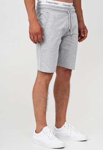 Regular Pantalon 'Eckerd' INDICODE JEANS en gris