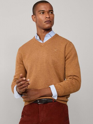 Hackett London Pullover in Beige