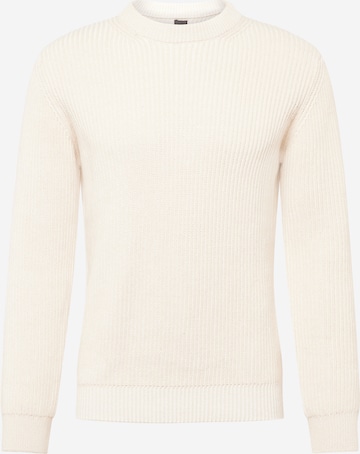 River Island Sweater in Beige: front