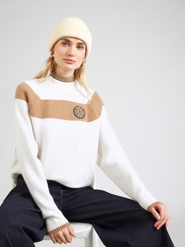 Pull-over 'Firane' BOSS en blanc : devant