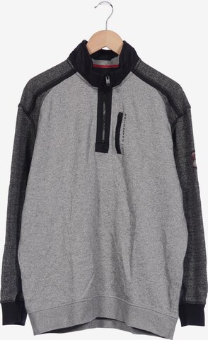 Engbers Sweatshirt & Zip-Up Hoodie in XXXL in Grey: front