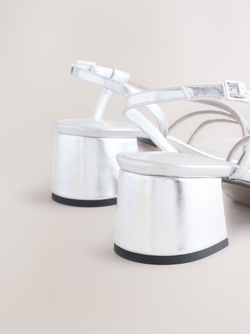 Next Босоножки в Серебристый