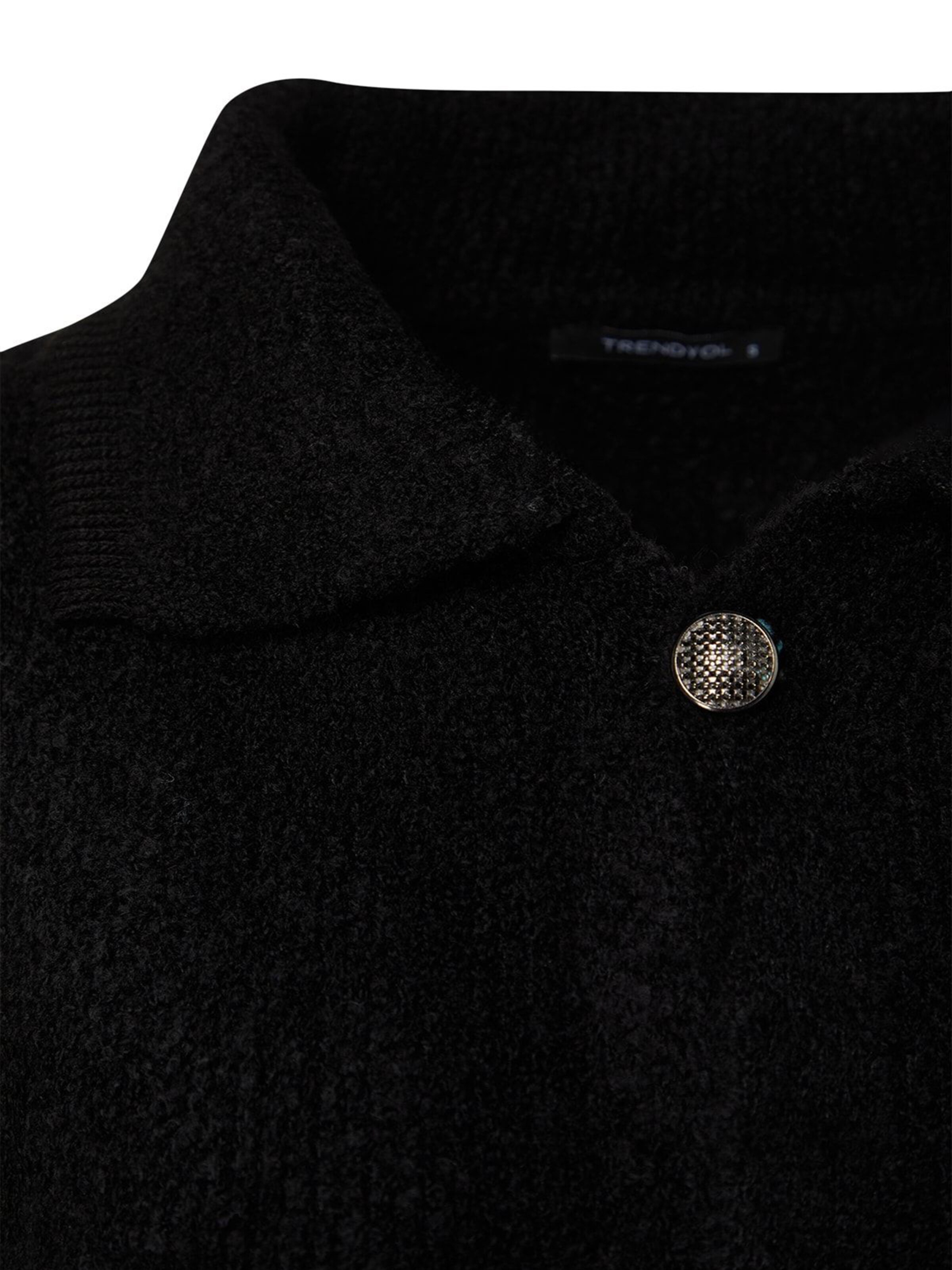Trendyol Knit cardigan in Black