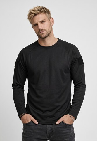 Brandit Shirt in Schwarz: Vorderseite