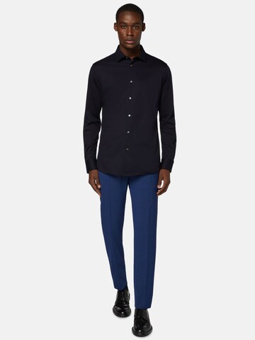 Coupe regular Chemise Boggi Milano en bleu