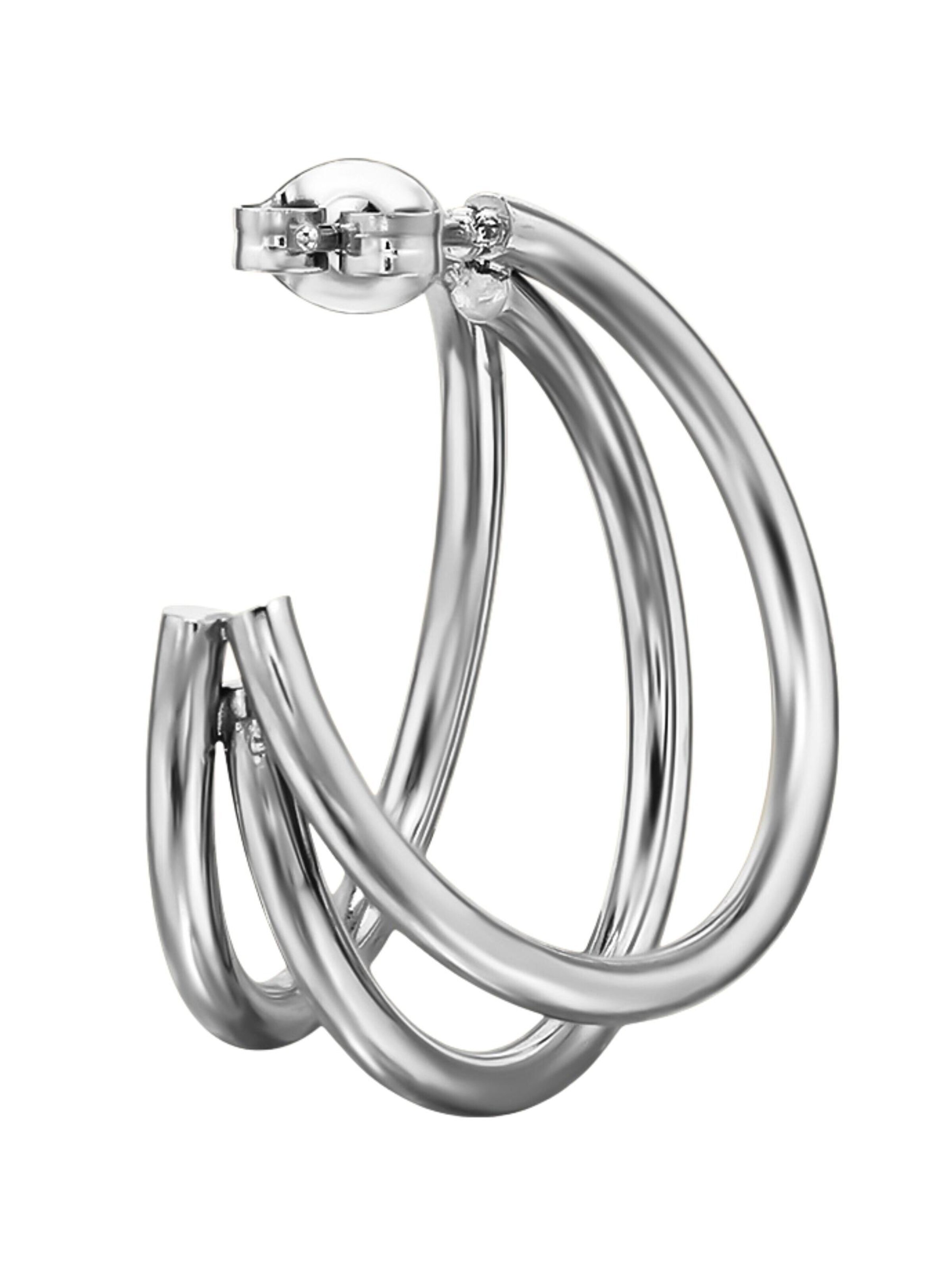 Maxte Earrings in Silver
