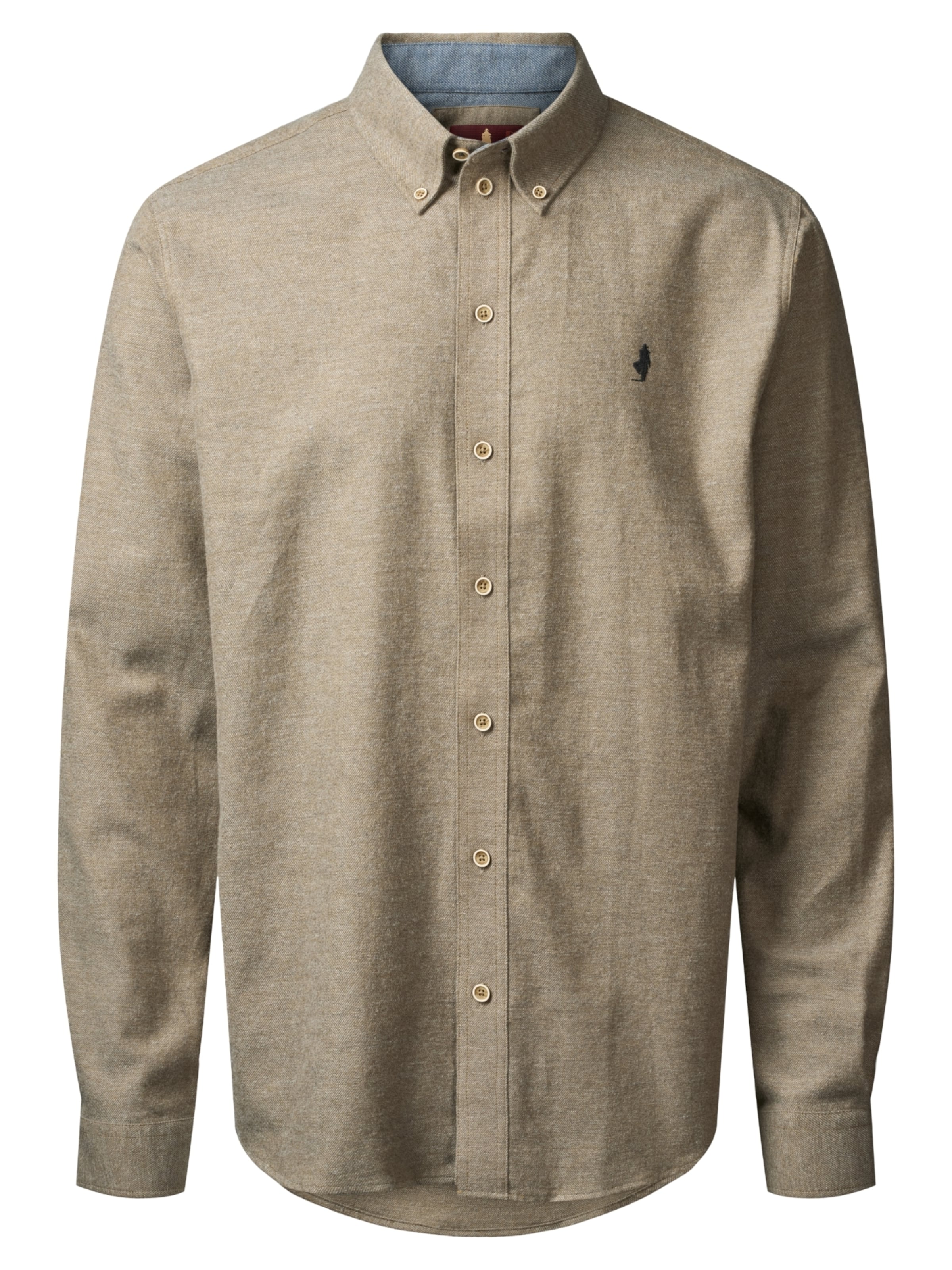 MCS Hemd 'Adam' in hellbraun, Produktansicht