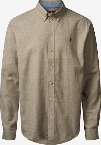 MCS Comfort Fit Paita 'Adam' värissä ruskea: etupuoli