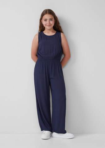 s.Oliver Overall in Blauw: voorkant