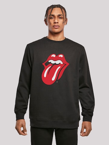 F4NT4STIC Sweatshirt 'The Rolling Stones' in Zwart: voorkant