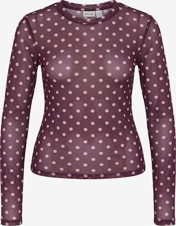 T-shirt 'NMJudith' Noisy may en violet : devant