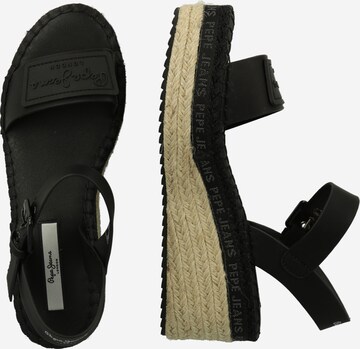 Pepe Jeans Sandal 'Witney' i svart