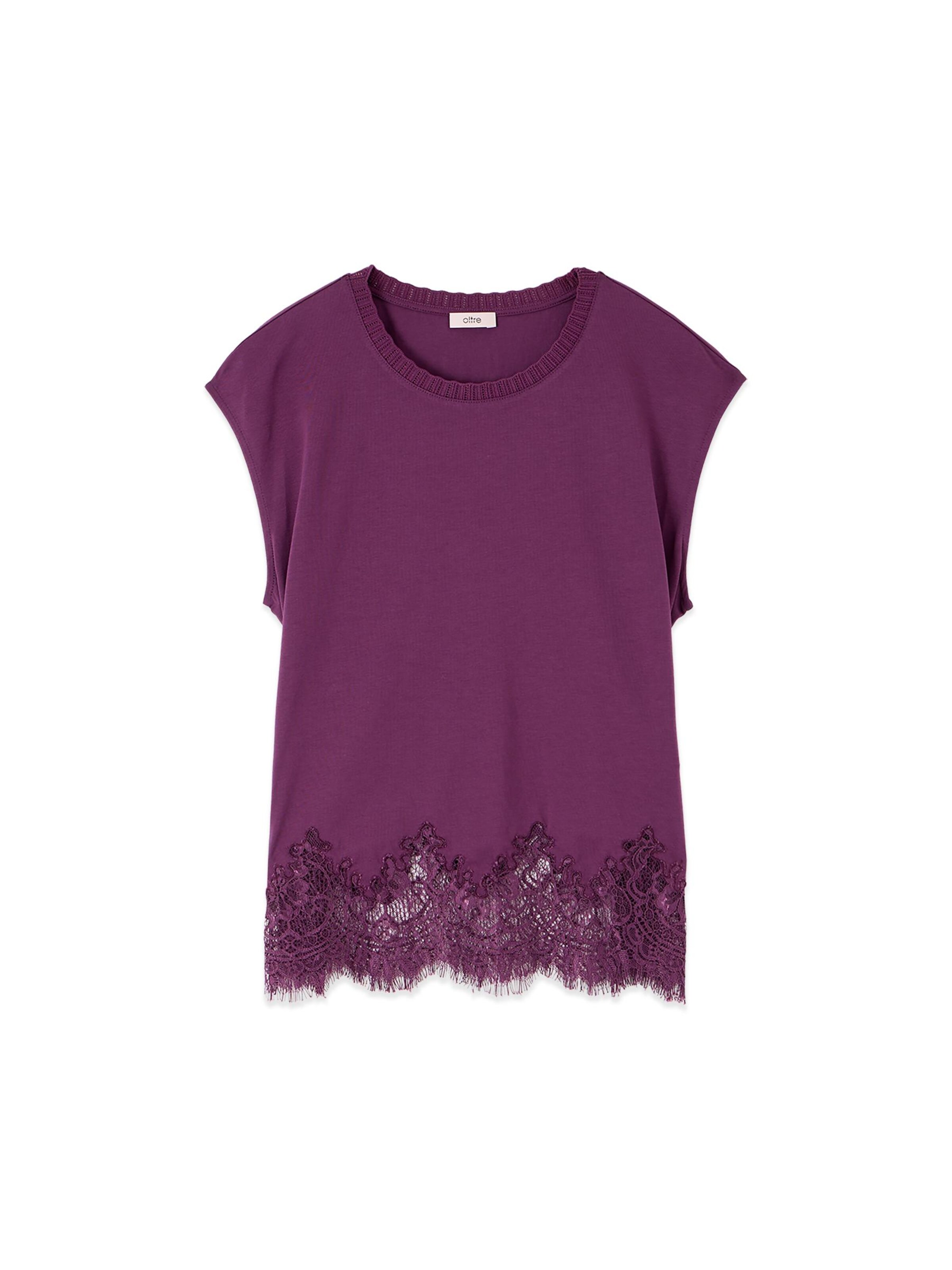 oltre Shirt‌‌‌‌‌‌‌‌ in Lila: Vorderseite