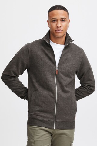 BLEND Zip-Up Hoodie 'Alio' in Grey: front