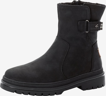 CAMEL ACTIVE Ankle Boots in Black: front