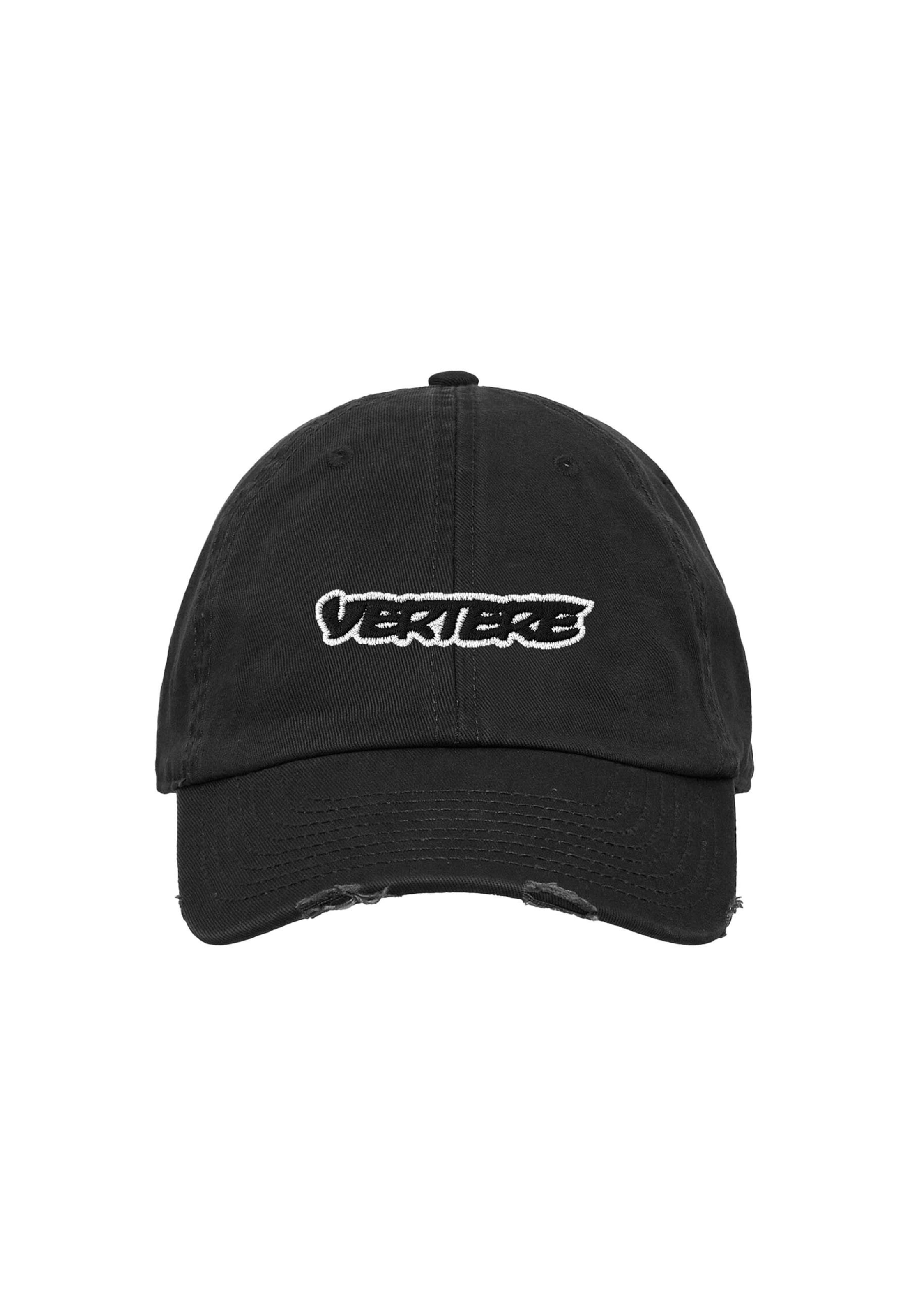 Cappello da baseball 'Rave Issue' di Vertere Berlin in nero: frontale