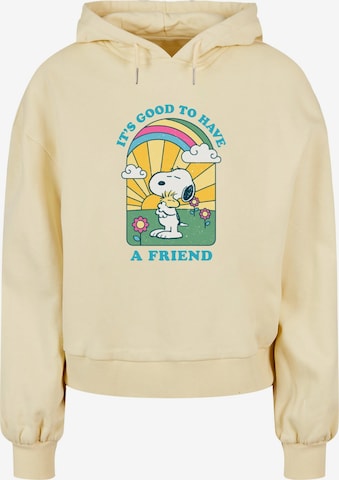 Merchcode Sweatshirt in Gelb: predná strana