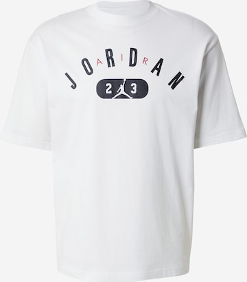 Maglietta 'CITY' di Jordan in bianco: frontale