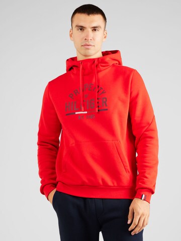 TOMMY HILFIGER Sweatshirt i röd: framsida