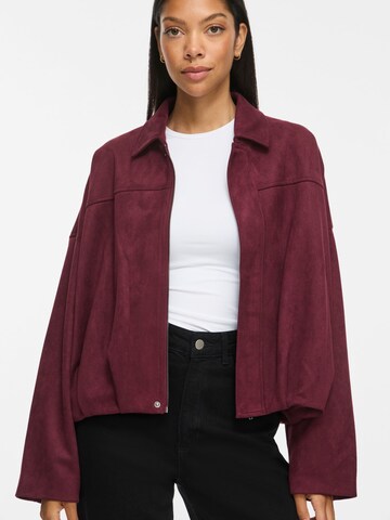 VILA - Chaqueta de entretiempo en rojo